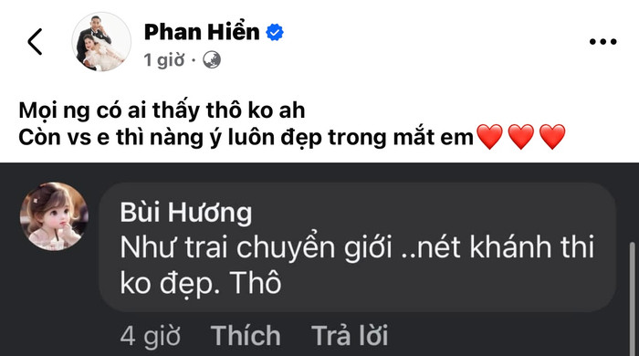 Phan Hiển đáp trả đanh thép. Ảnh: FBNV