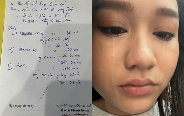 Trúc Anh đang điều trị bệnh trầm cảm. (Ảnh Thread nhân vật)