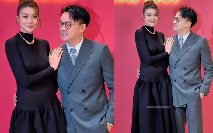 Thanh Hằng lộ bụng 'lùm lùm', đang mang thai con đầu lòng? Ảnh 2