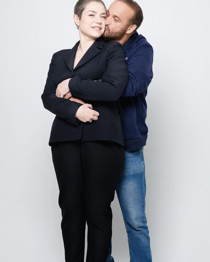 Nữ diễn viên có cuộc hôn nhân hạnh phúc kéo dài hơn 10 năm với diễn viên người Pháp Michel Ferracci. (Ảnh: IGNV)