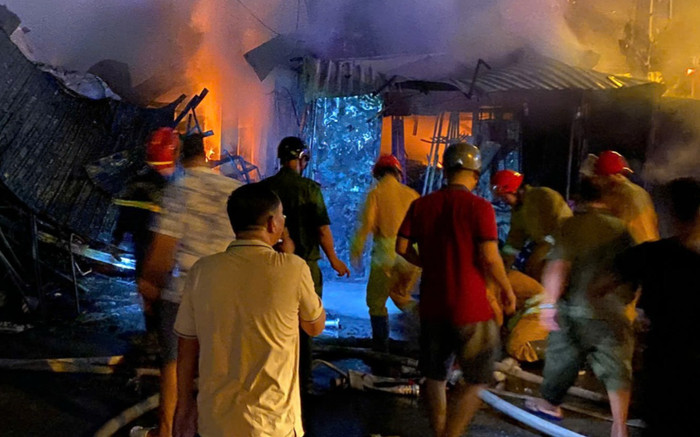 Tiết lộ gây xót xa của chủ sạp chợ Thanh Đa sau đám cháy dữ dội lúc nửa đêm Ảnh 2