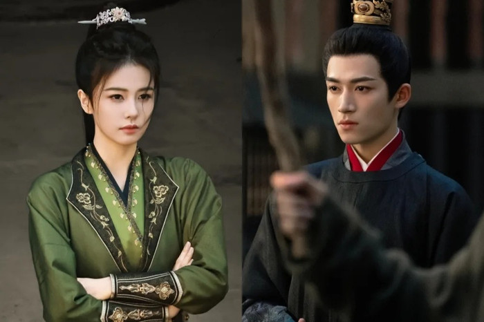 Bạch Lộc – Vương Tinh Việt hợp tác lần 4 trong Đường Cung Kỳ Án. (Ảnh: Weibo)