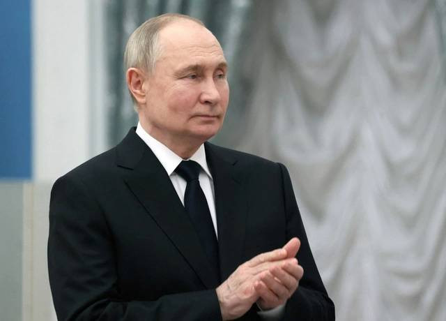 Tổng thống Nga Vladimir Putin.
