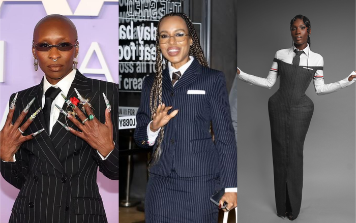 Họa tiết Pinstripe: Chất lượng doanh nhân, thần thái ngôi sao Ảnh 1