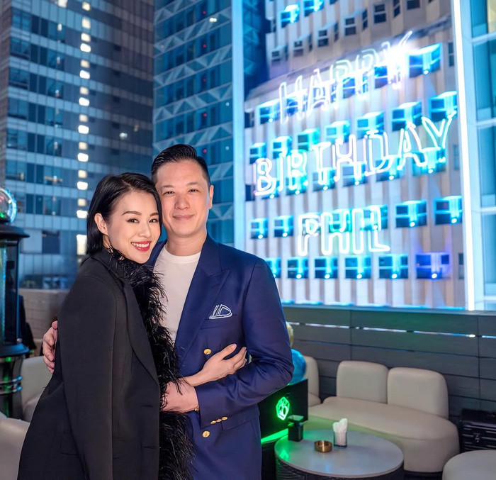 Chồng Hồ Hạnh Nhi phủ nhận chuyện ngoại tình, cho biết bản thân là người thích ôm bất kỳ ai để thể hiện tình cảm. (Ảnh: IGNV)