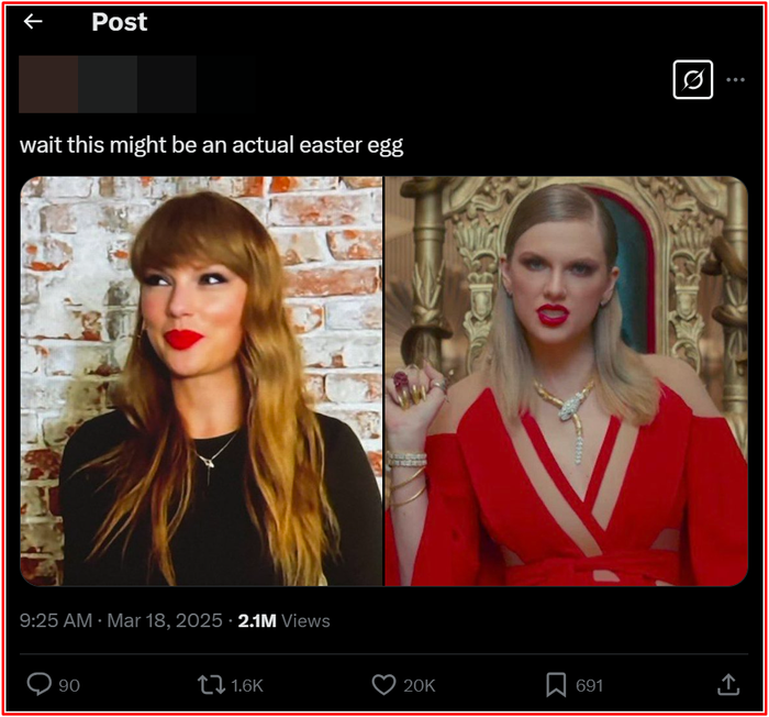 Ẩn ý về album tái thu âm của Taylor Swift? Ảnh 4