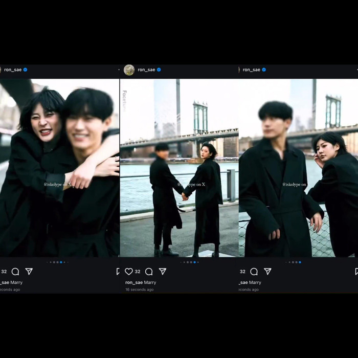 Trước đó Kim Sae Ron được cho là từng đăng tải ảnh chụp chung với một người khác giới nhưng nhanh chóng xoá bài viết này. Ảnh: Sưu tầm