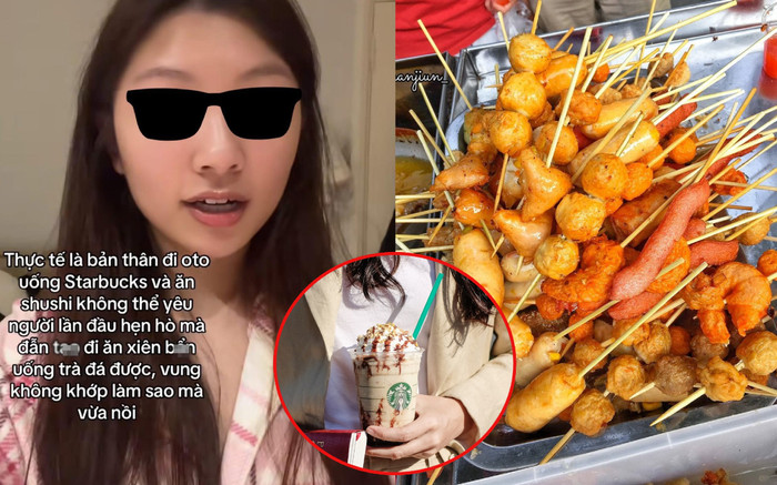 Tranh cãi cô gái không yêu người ăn xiên bẩn, uống trà đá Ảnh 2