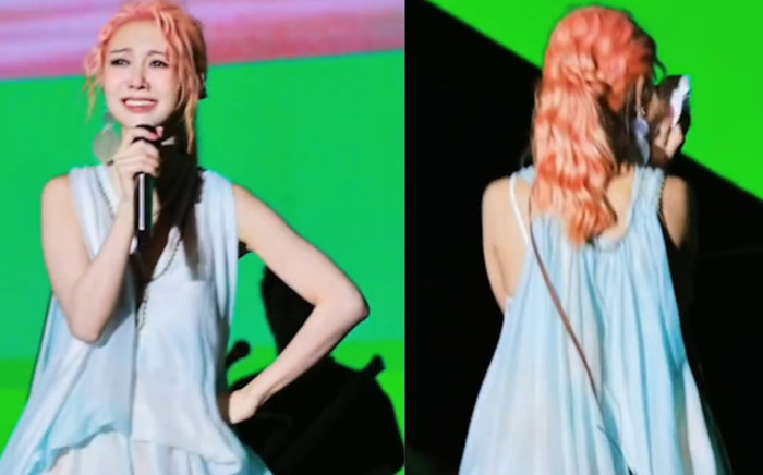 Hay tin đồng nghiệp vừa qua đời, nữ ca sĩ bật khóc nức nở trên sân khấu Ảnh 2