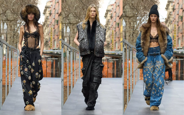 Sự bùng nổ của chất liệu shearling và những cô nàng chất lừ tại Milan Ảnh 5