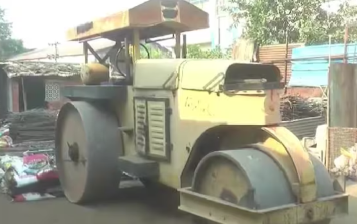 Xe lu 'bốc hơi' khỏi công trường, kiểm ra camera thì phát hiện cảnh tượng kỳ lạ Ảnh 1