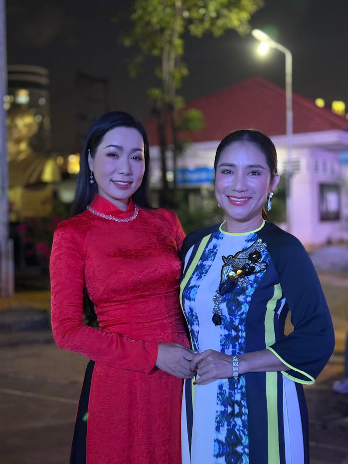 Cát Tường được nhiều đồng nghiệp yêu mến. Ảnh: FBNV