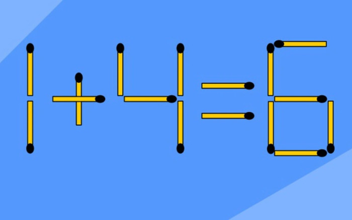 Bài toán '1 + 4 = 6' tưởng vô lý nhưng lời giải sau đây khiến ai cũng gật gù tâm đắc Ảnh 2