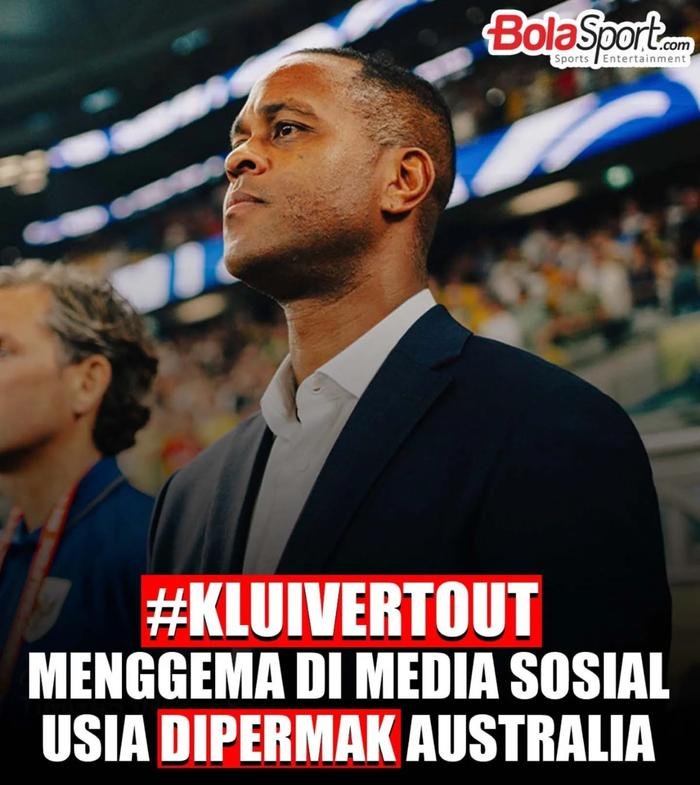 Người hâm mộ Indonesia đòi đuổi HLV Kluivert. Ảnh: Bola