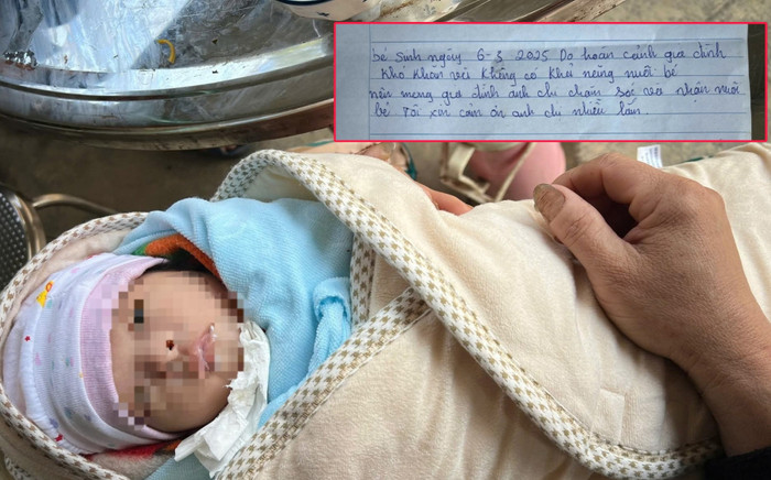Bé gái sơ sinh bị bỏ rơi sát đường quốc lộ, vừa giận vừa thương khi đọc mẩu giấy để lại Ảnh 2