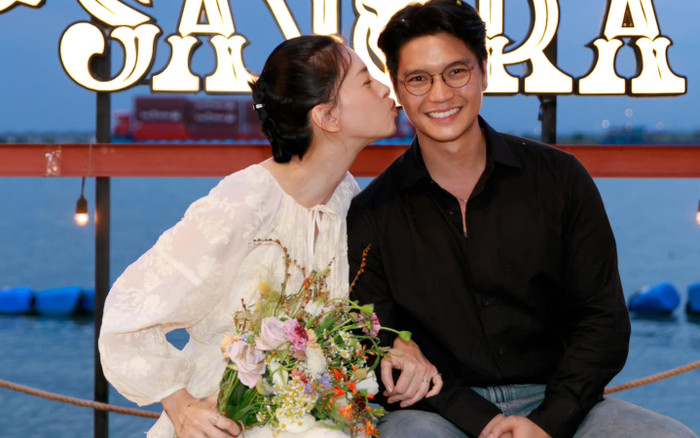 Ngô Thanh Vân vướng nghi vấn mang thai con đầu lòng sau 3 năm kết hôn. (Ảnh: FBNV)