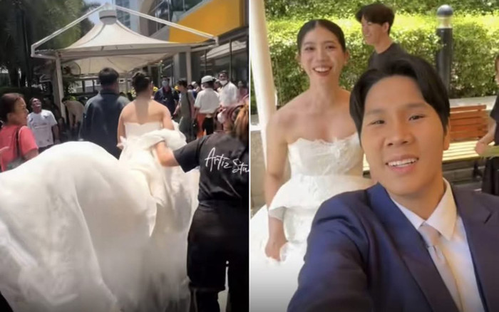 Nhà vô địch Olympic đang chụp ảnh cưới phải tháo chạy, lúc đầu tưởng bị đói Ảnh 2