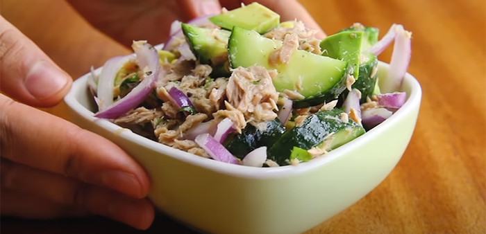 Salad cá ngừ. (Ảnh minh họa từ Internet)