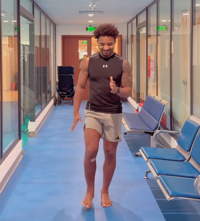 Nguyễn Xuân Son đang trong quá trình hồi phục chấn thương.