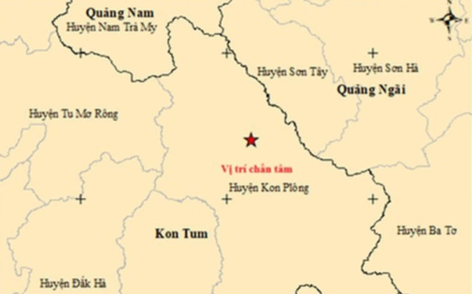 Bốn trận động đất liên tiếp xảy ra tại Kon Tum trong sáng nay Ảnh 2