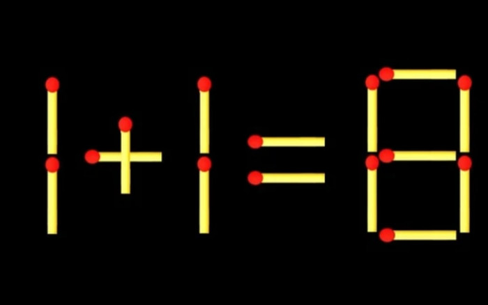 Bài toán '1+ 1 = 8' tưởng vô lý nhưng lại thuyết phục chỉ với bước thay đổi đơn giản Ảnh 2