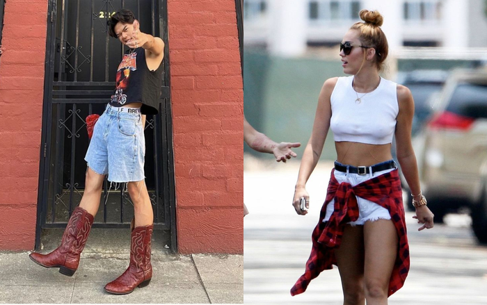 Quần short bò trở lại 'đường đua' thời trang mùa hè 2025 Ảnh 2