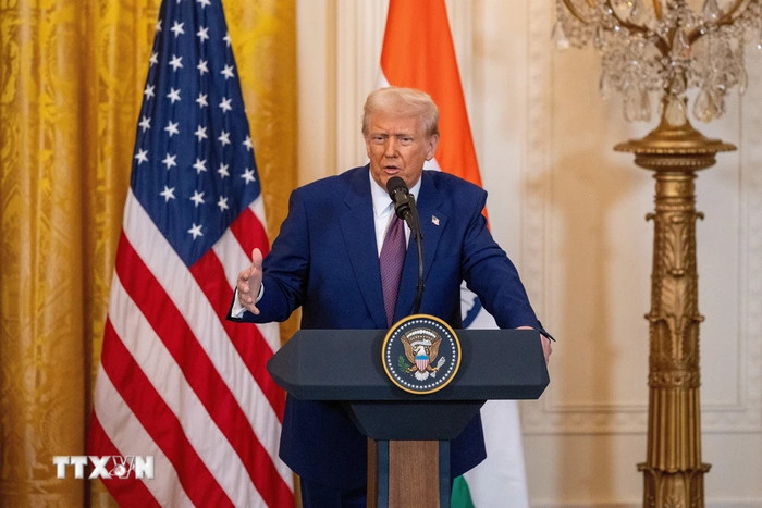 Tổng thống Mỹ Donald Trump. (Ảnh: THX/TTXVN).