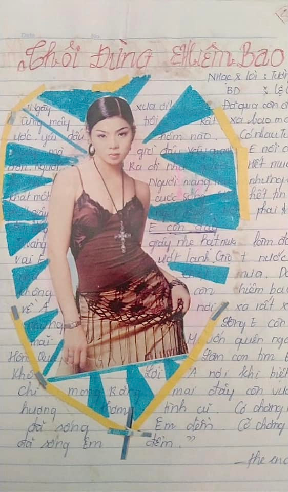 Ảnh cũ Lệ Quyên năm 24 tuổi. Ảnh: FBNV