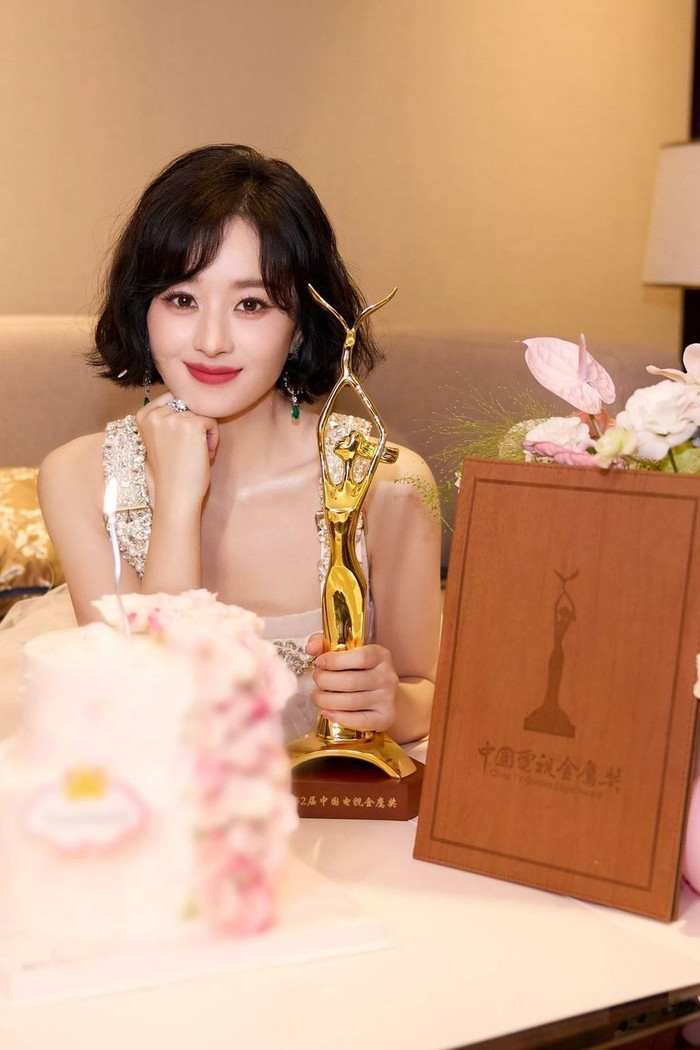 Triệu Lệ Dĩnh có nhiều giải thưởng lớn. Ảnh: Weibo