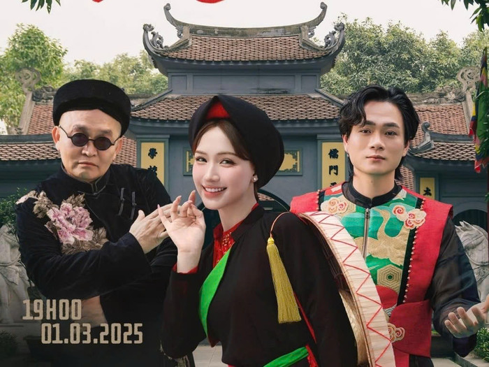 Xuân Hinh hợp tác cùng Hòa Minzy trong Bắc Bling. Ảnh: FBNV