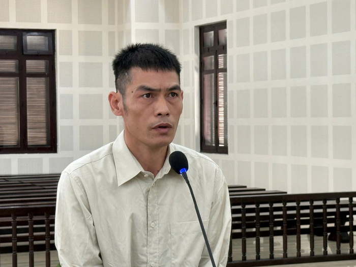 Bị cáo Võ Quốc Khánh. Ảnh: báo Thanh Niên 