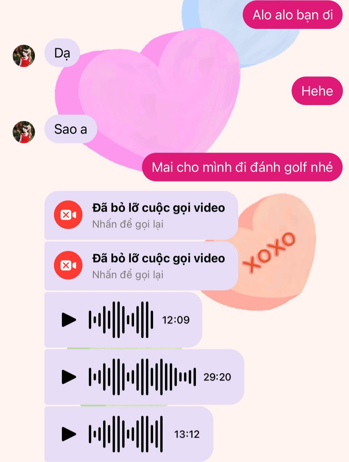 Bình An hốt hoảng khi nhận loạt tin nhắn thoại từ vợ. (Ảnh FBNV)