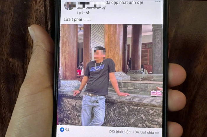 Trước khi gây án, Huynh thường đăng nhiều dòng trạng thái bất ổn trên trang cá nhân.