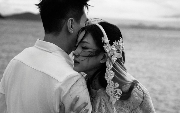 Lý do vợ chồng Salim chọn chụp ảnh cưới đen trắng Ảnh 2
