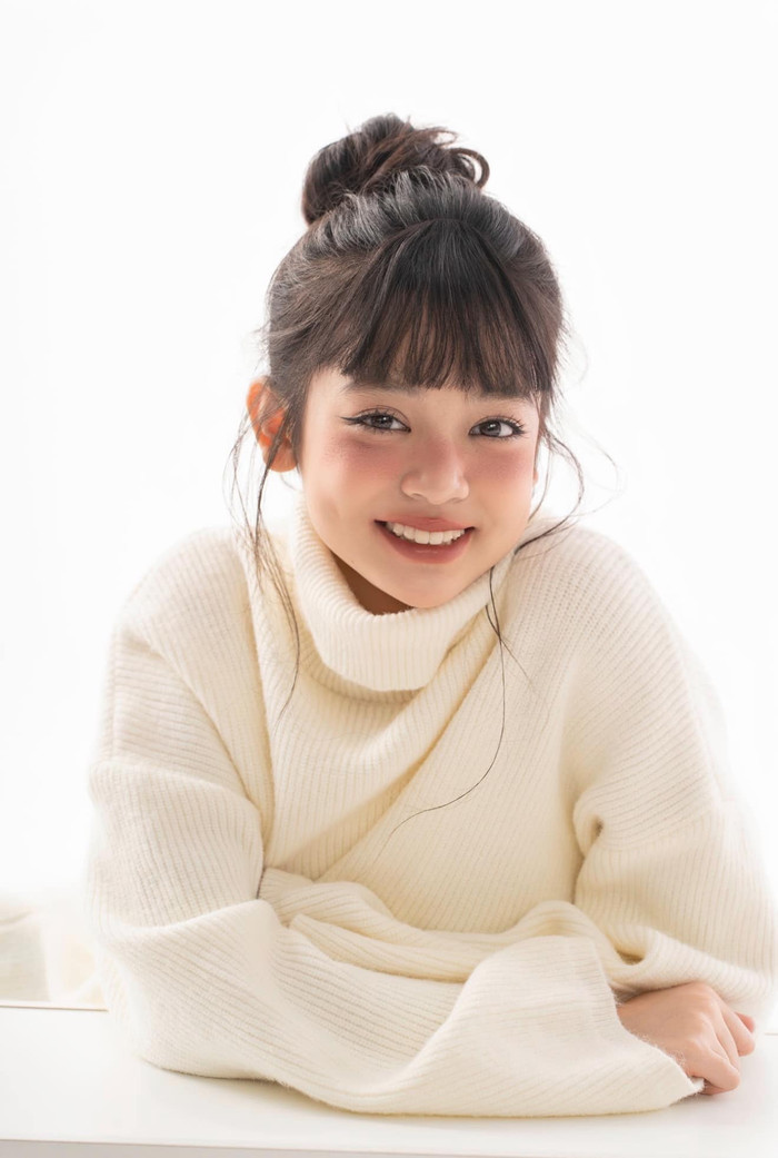 Visual chuẩn hoa hậu của 'con gái' Việt Anh. Ảnh: FBNV