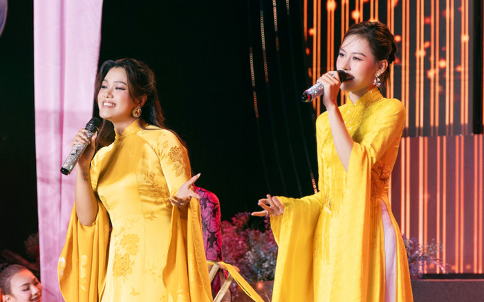 Á hậu Ngọc Hằng lần đầu 'đọ' giọng với Phương Vy Ảnh 2