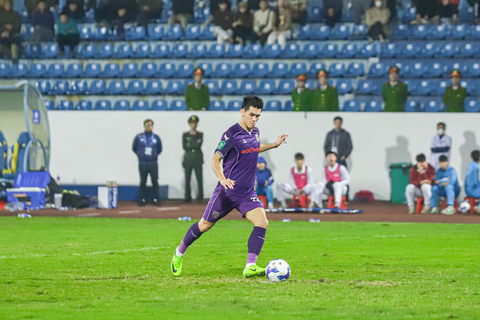 Tiến Linh đã không thể chứng tỏ được phẩm chất ngôi sao khi Bình Dương thua ngược Viettel với tỷ số 1-2. Ảnh: CLB Bình Dương