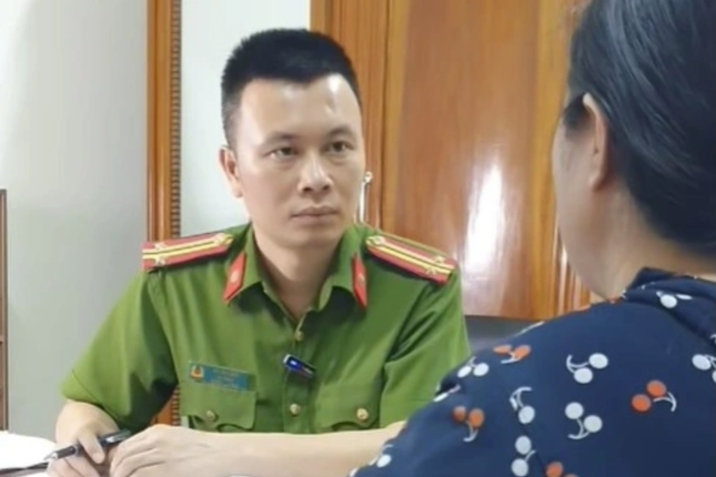 Phòng Cảnh sát hình sự Công an Nghệ An tiếp nhận trình báo của người dân