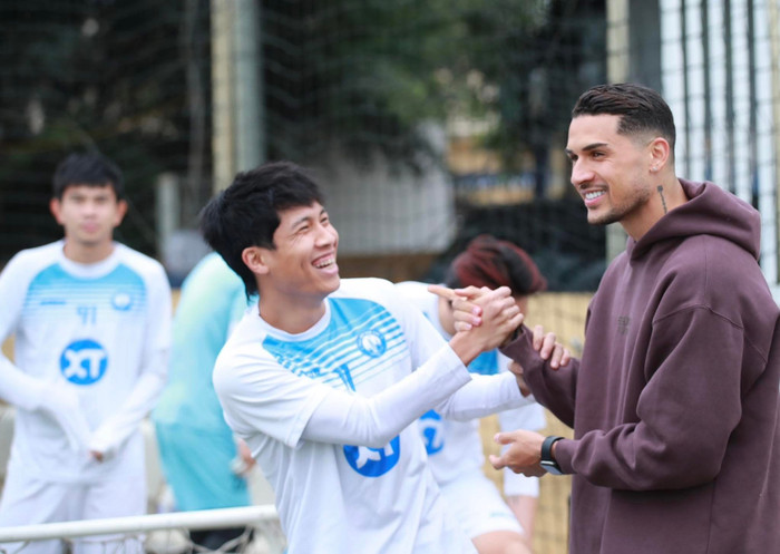 CLB Nam Định đã chấm dứt hợp đồng với Hendrio. Ảnh: CLB Nam Định