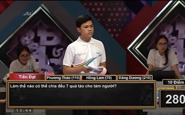 Bài toán thử thách IQ: Làm sao để chia đều 7 quả táo cho 8 người? Ảnh 2