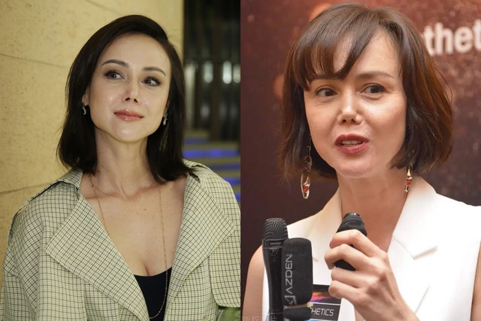 Gương mặt biến dạng của nữ diễn viên Hàn Quân Đình sau biến cố nợ nần tiền tỷ (Ảnh: HK01). 