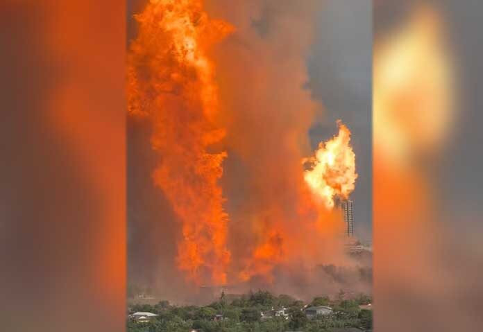 Cháy kinh hoàng vì vỡ đường ống dẫn khí, hàng trăm người bị thương Ảnh 3