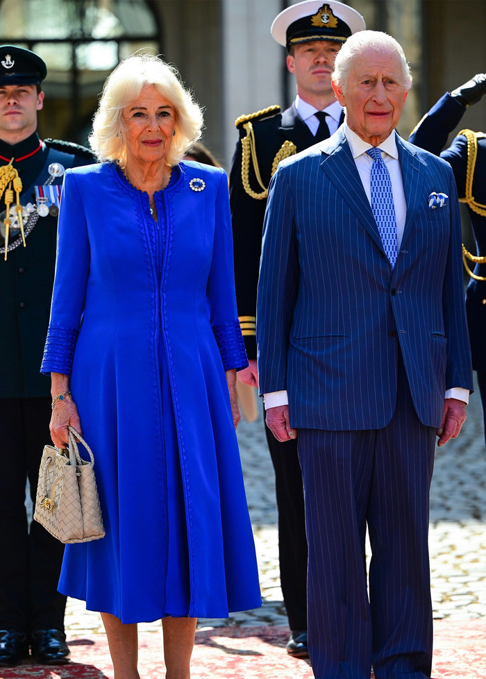 Vương hậu Camilla và Vua Charles III trong chuyến công du tại Ý.