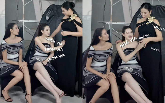 Showbiz 24h: Đỗ Thị Hà lộ rõ sự bối rối khi được Ngọc Hân 'nhả vía' mang bầu. Ảnh: TikTok Nhân vật