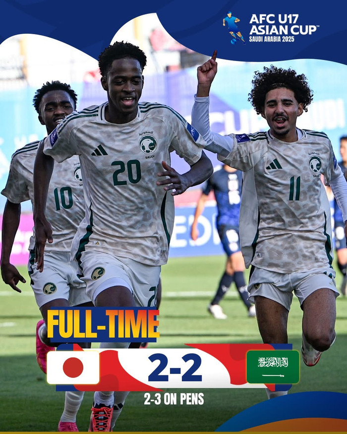 Saudi Arabia gây địa chấn. Ảnh: AFC