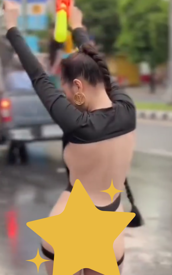 Cô gái diện đồ khoe 'vòng ba' trên phố và cái kết đắng nghét Ảnh 2
