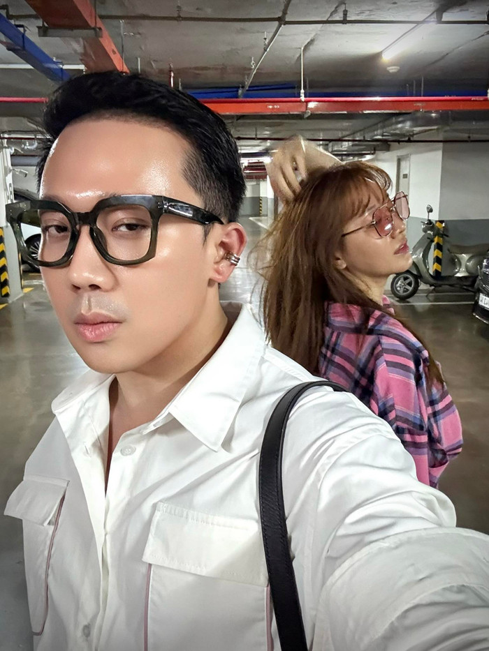 Trấn Thành và Hari Won là cặp đôi đẹp của showbiz Việt. (Ảnh: FBNV)