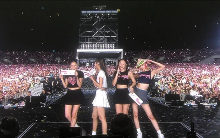 Jennie và các thành viên Blackpink từng đến Việt Nam biểu diễn vào tháng 7 năm 2023. Ảnh: Sưu tầm