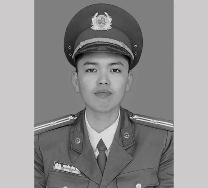 Di ảnh Thiếu tá Nguyễn Đăng Khải