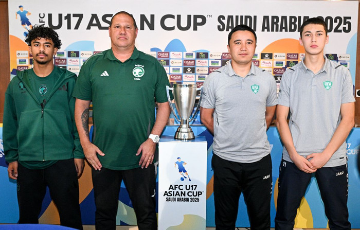 Một Uzbekistan đầy tự tin sẽ bước vào trận chung kết U17 châu Á 2025 gặp chủ nhà Saudi Arabia. Ảnh: AFC